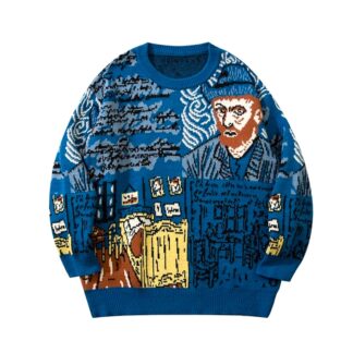 Van Gogh Sweater UNISEX Knit Sweater Jumper