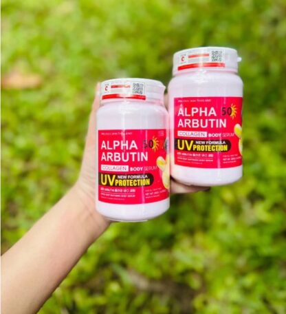 Alpha Arbutin Skin Whitening UV Protection Body Serum - Image 5