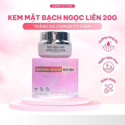 Bach Ngoc Lien Skin Face Whitening Cream for Acne Skin