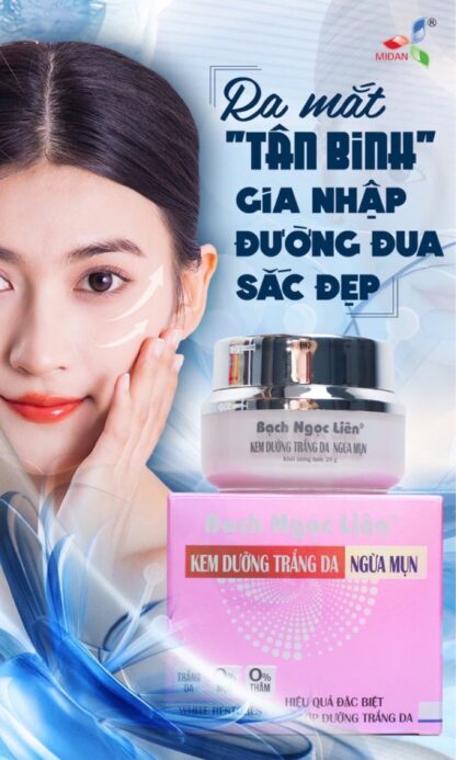Bach Ngoc Lien Skin Face Whitening Cream for Acne Skin - Image 3