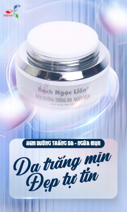 Bach Ngoc Lien Skin Face Whitening Cream for Acne Skin - Image 5