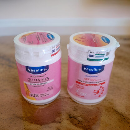 2x Vaseline Gluta HYA Skin Whitening + SPF50 Serum Burst Lotion - Image 2